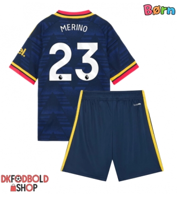 Arsenal Mikel Merino #23 Udebanesæt Børn 2026-27 Kort ærmer (+ korte bukser)